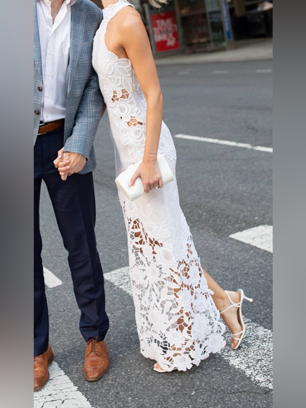 Cult Gaia White Tamara Gown - Picture 5 of 10